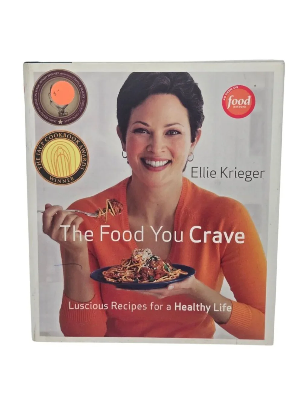 The Food You Crave Cookbook Ellie Krieger Hardcover 2008 Healthy Recipes